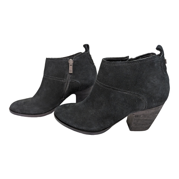 Ivanka Trump Thelma Black Ankle Bootie - Picture 1 of 9
